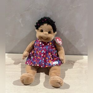 ✨ Ty Beanie Kids – “Cutie” Doll (With Hang Tag + Dress!) ✨